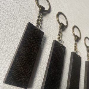 End Grain Key chain